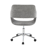 Margarite - Task Chair - Chrome Base