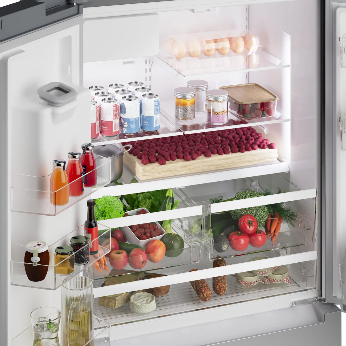 Bosch B36CD10ENS French Door Refrigerator in Fingerprint-Resistant Stainless Steel - image 9