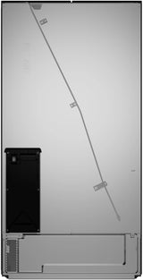 Bosch B36CD52SNB refrigerator door bins detail