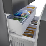 Bosch B36CD52SNB refrigerator freezer drawer open