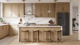 Bosch B36CD52SNB refrigerator in kitchen lifestyle A