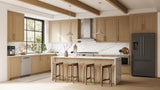 Bosch B36CD52SNB refrigerator in kitchen lifestyle B