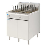 22-Gallon Natural Gas Pasta Cooker with 12 Baskets and 140,000 BTU in Stainless-Steel (KM-PC12-NG)