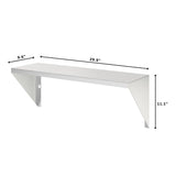 30 in. Front Shelf for Outdoor Commercial Grill in Stainless-Steel (KM-CG-FS30)