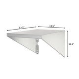 14 in. Rugged and Durable Side Shelf for Commercial Outdoor Grill in Stainless-Steel (KM-CG-SHELF)