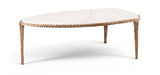 Gild - Aluminum Base And Genuine Marble Top Table