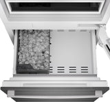 Bosch B30BB130SS ice maker filled with ice