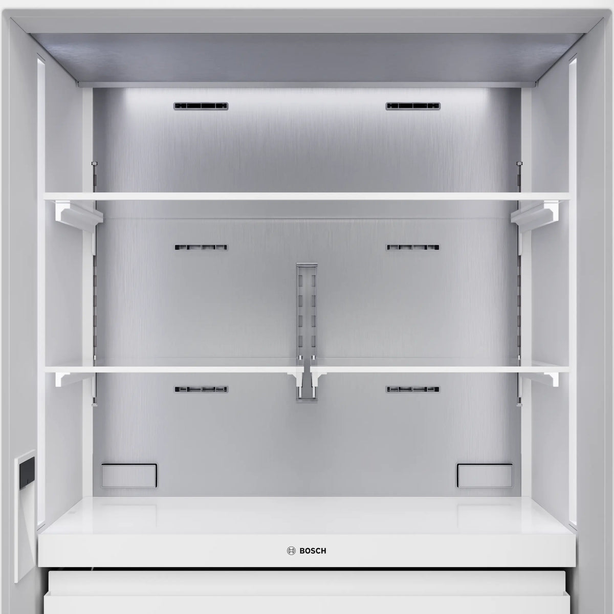 Bosch B30BB130SS empty interior view