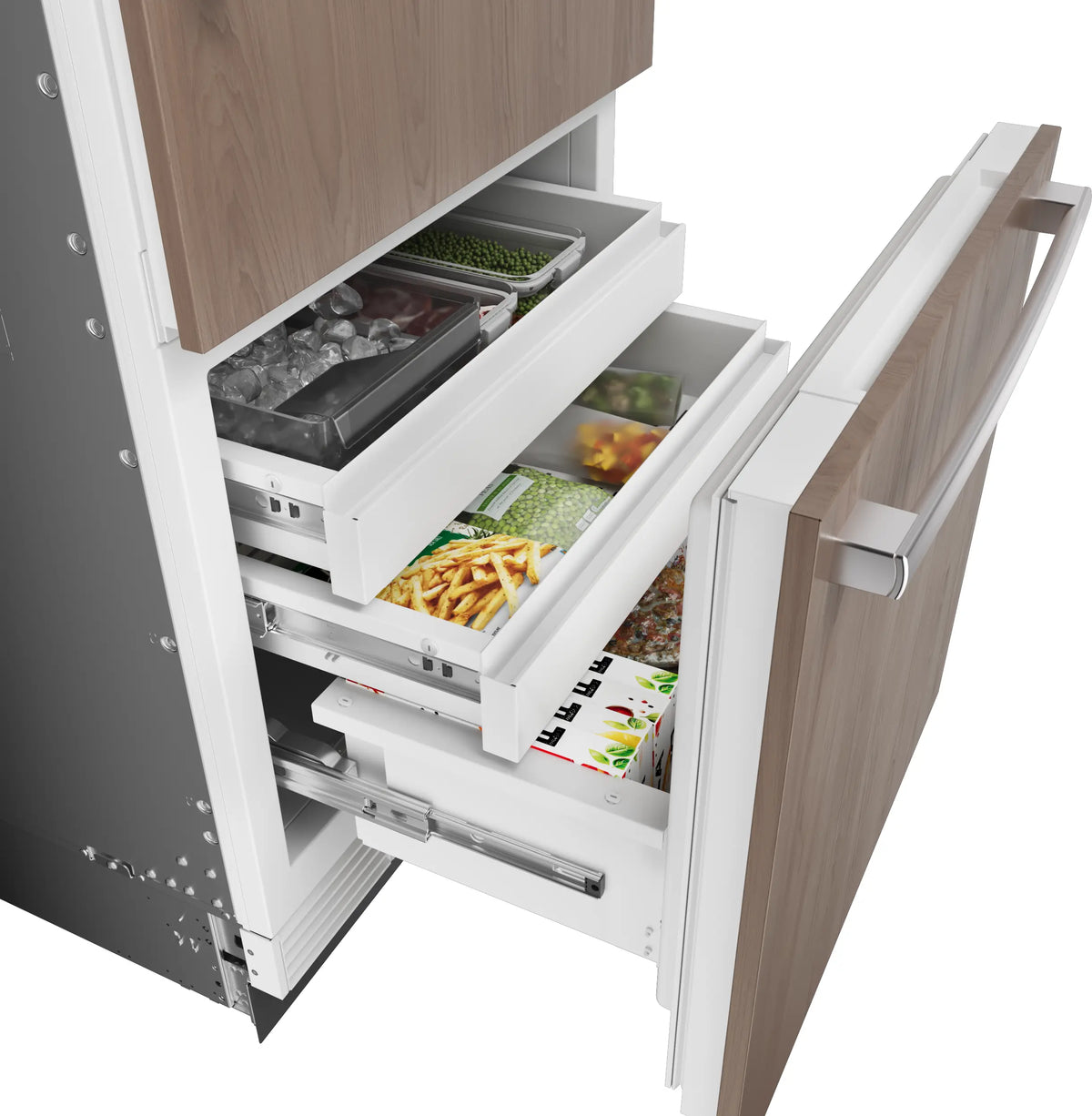 Bosch B30IB100SP drawer organization