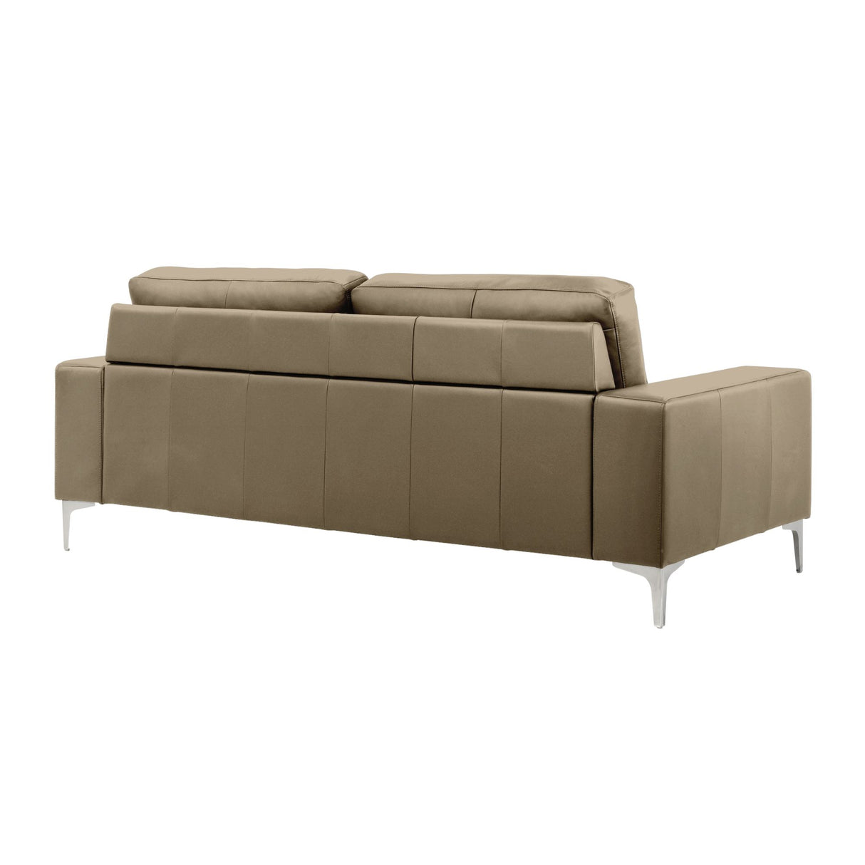 Faelin - Leather Sofa With Tufted Back