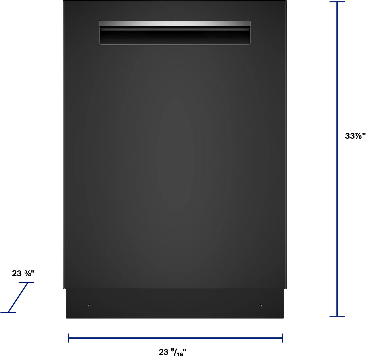 Bosch SHP65DM6N dimensions diagram