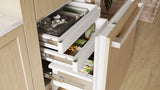 Bosch B30IB100SP metal door lifestyle kitchen view