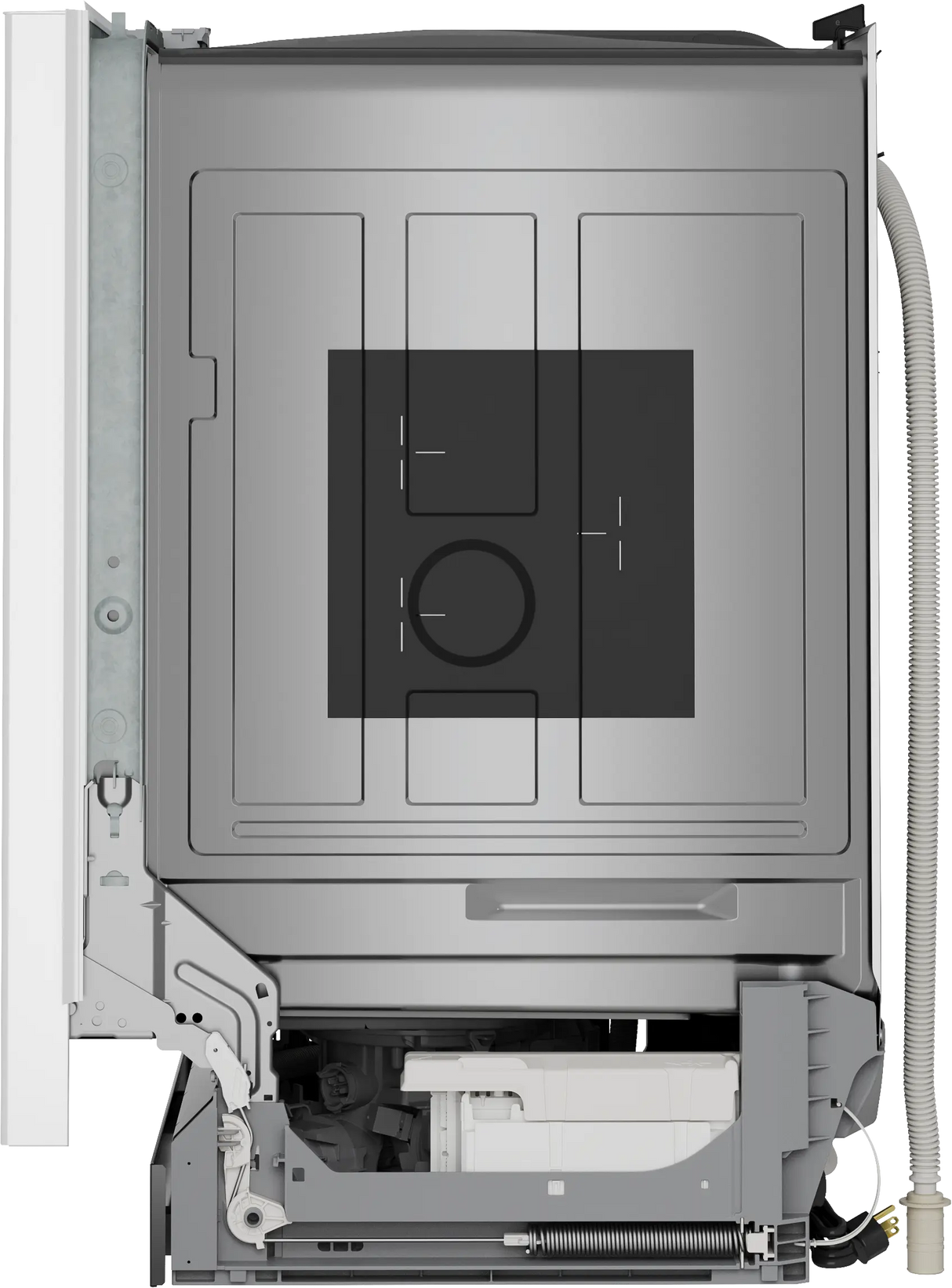Bosch SHE43DM2N left side view