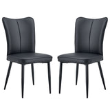 Modern Minimalist Dining Chairs (Set of 2)