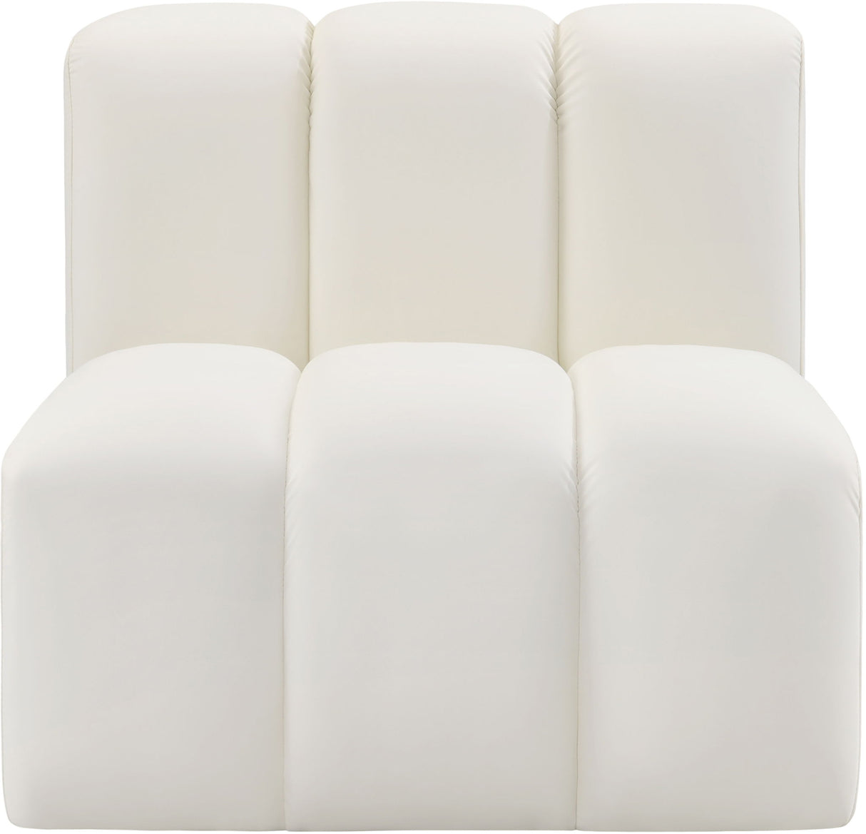 Arc - Faux Leather Straight Chair