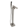 Freestanding Bathtub Faucet With Waterfall Tub Filler And Hand Shower