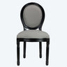 Upholstered & Round Back Dining Chairs (Set of 2)