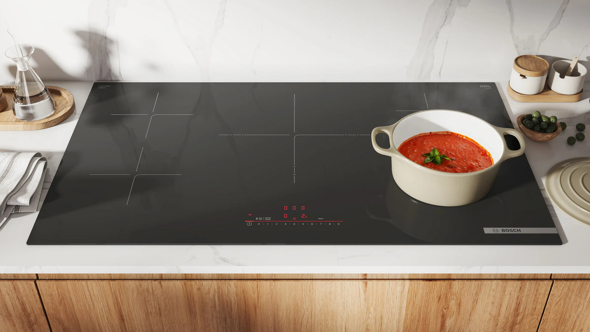 Bosch NIT5663UC induction cooktop lifestyle kitchen view