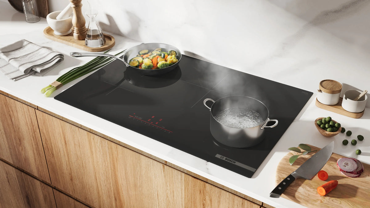 Bosch NIT5063UC induction cooktop lifestyle kitchen view