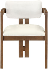 Ravina - Upholstered Dining Chair With Stained Brown Base (Set of 2)