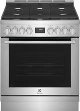 30" Front Control Freestanding Gas Range - (ECFG3068A)