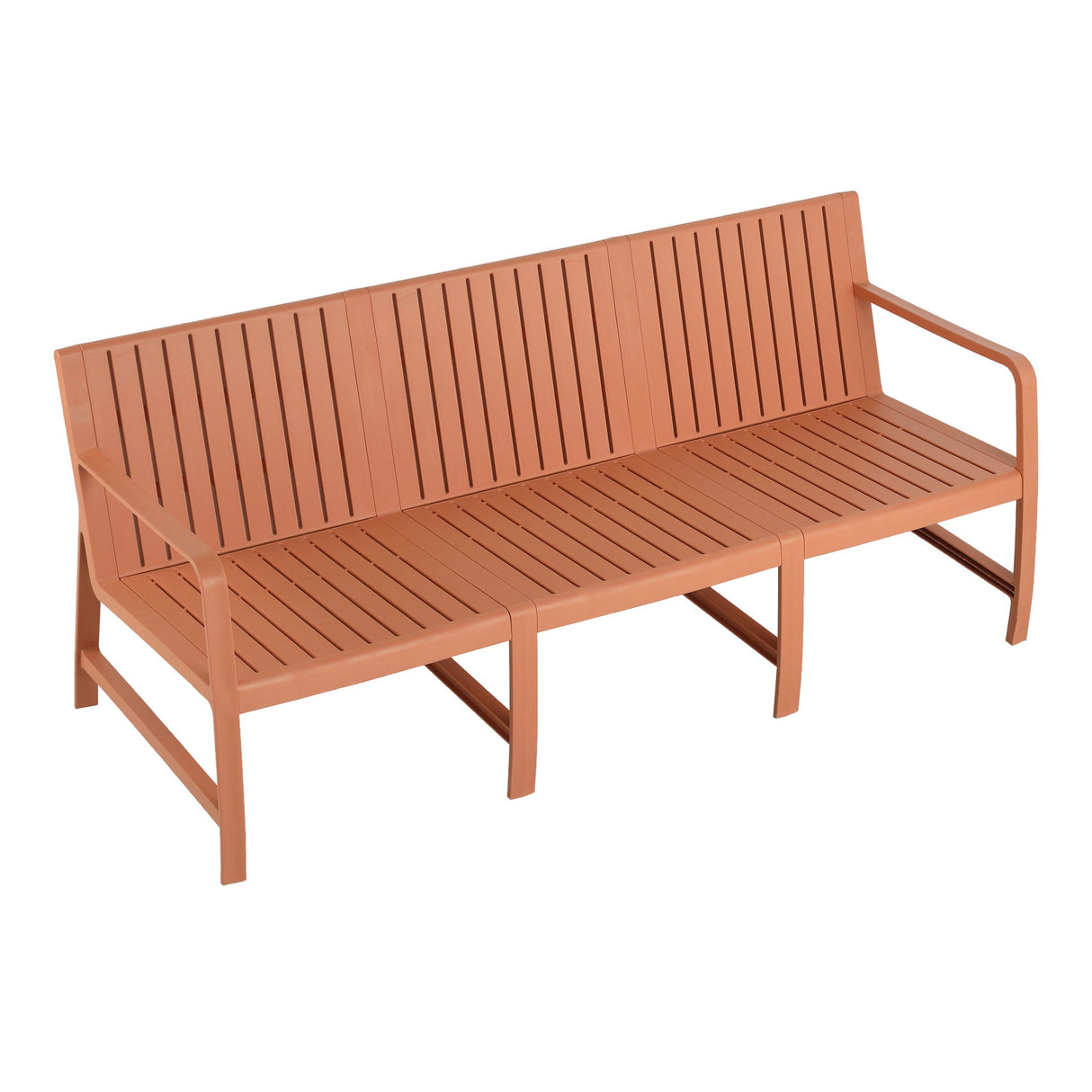 1 Piece Indoor / Outdoor 3 Seater Sofa, UV-Resistant, Waterproof And Durable