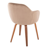 Buena - Dining Chair (Set of 2) - Walnut Wood Legs