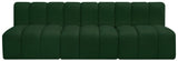 Arc - Boucle Fabric 3 Seats Modular Sofa