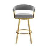 Chelsea - Swivel Fabric Stool