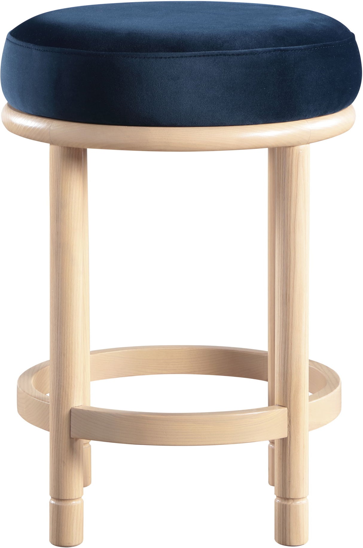 Monette - Counter Stool With Natural Base