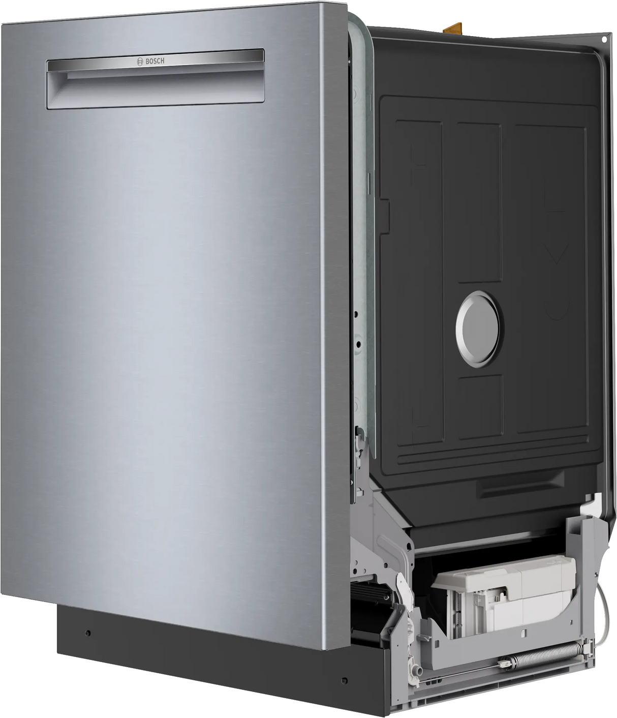 Bosch SHP53EM5N dishwasher 45 degree angle door closed
