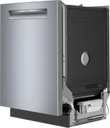 Bosch SHP53EM5N dishwasher 45 degree angle door closed