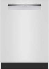 Bosch SHP53EM2N white dishwasher front facing view