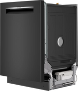 Bosch SHP53EM6N dishwasher 45 degree angle door closed