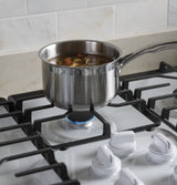 GE JGP3036DLWW - 36 in. 5-Burner Natural Gas Cooktop with Simmer Burner & Power Burner - White