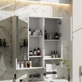 Modern Wall Mounted Bathroom Medicine Cabinet, Bathroom Wall Storage Cabinet With Mirror