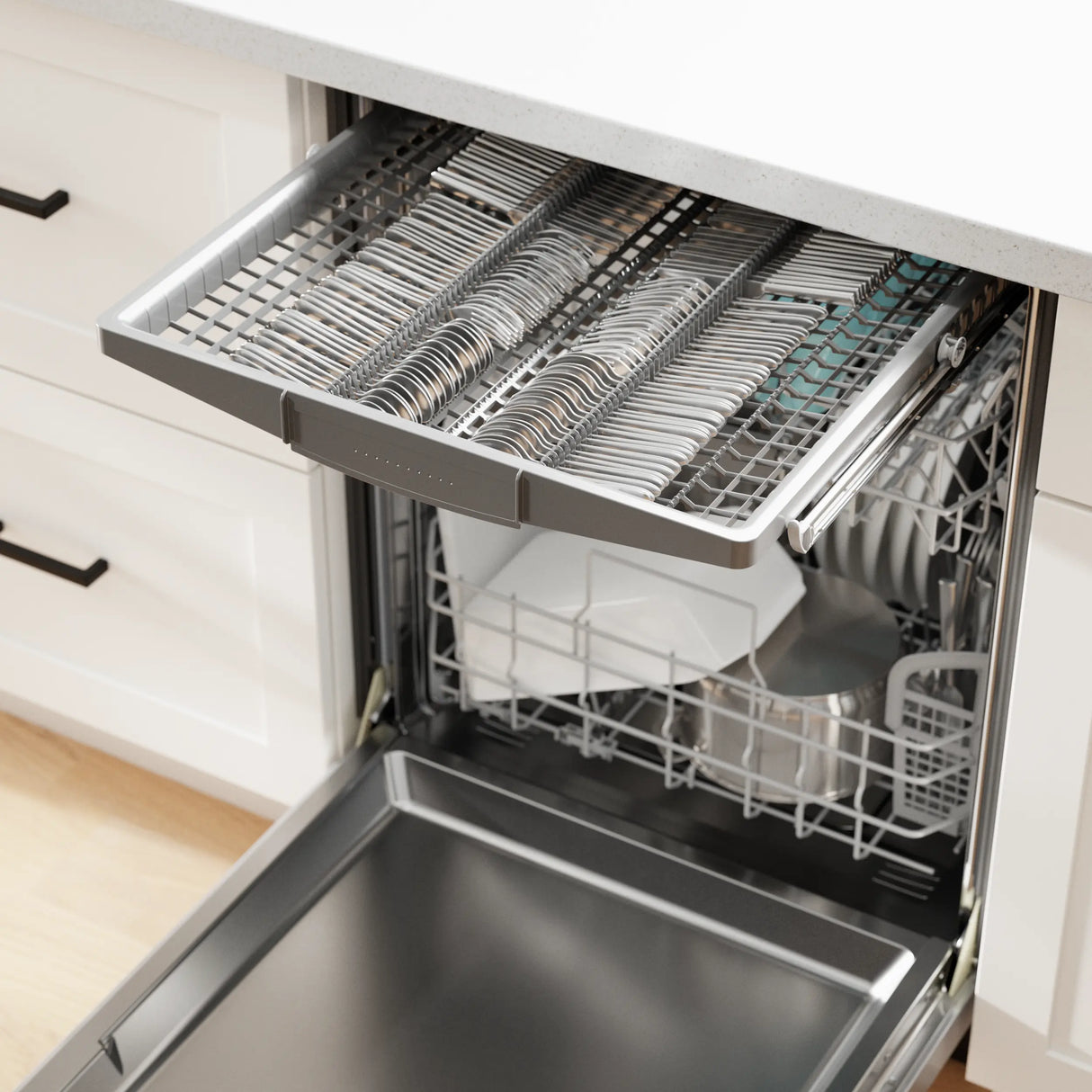 Bosch SHP53EM5N third rack detail