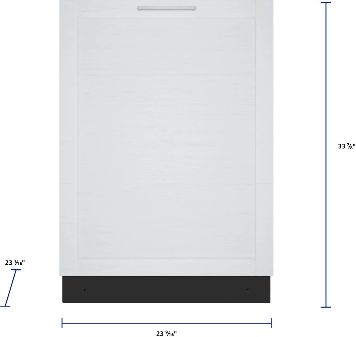 Bosch SHV41DB3N dimensions diagram