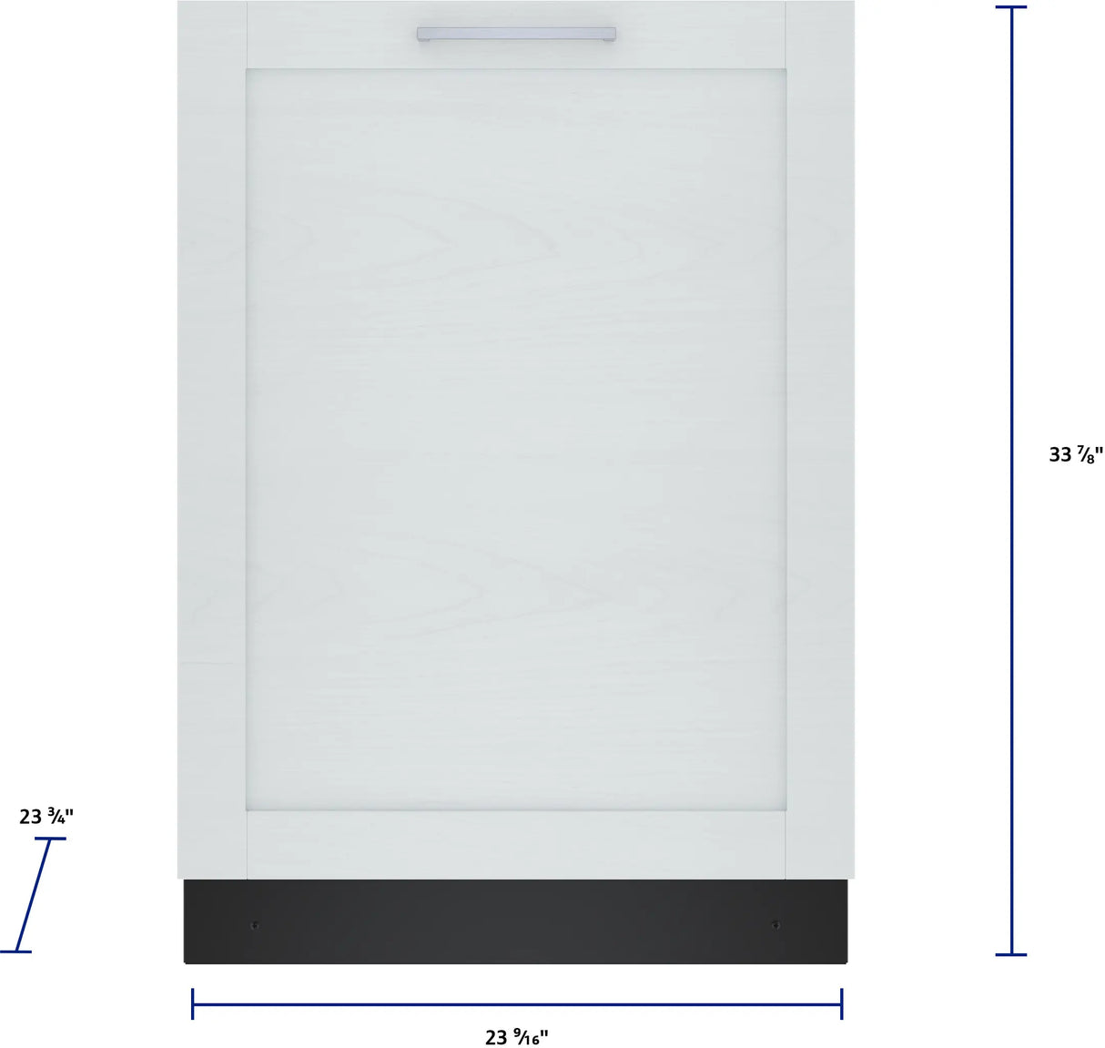 Bosch SHV53EM3N dimensions diagram