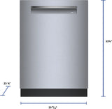 Bosch SHP78DM5N dimensions diagram