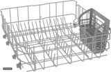 Bosch SHE43DM5N dishwasher bottom basket empty