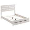 Slatted Headboard Panel Bed