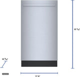 Bosch SPX68C75UC Dishwasher in Stainless Steel - image 3