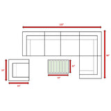 Sectional, Stylish Entertainment, Outdoor Living