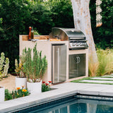 Summerset Sizzler Pro 40-in 5 Burner Built-In Propane Gas Grill w/ Rear Infrared Burner - SZRPRO40L