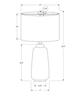 Lighting, Table Lamp, Ceramic, Modern - Cream