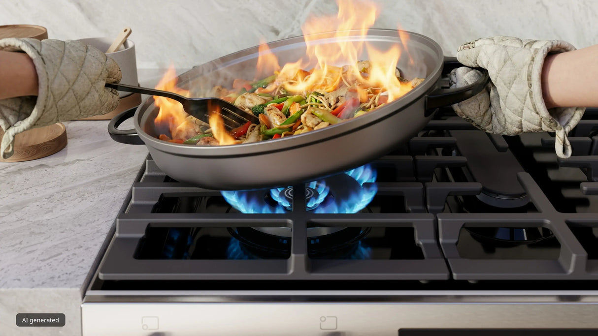 Bosch HGF3050MUC 18000 BTU power burner feature