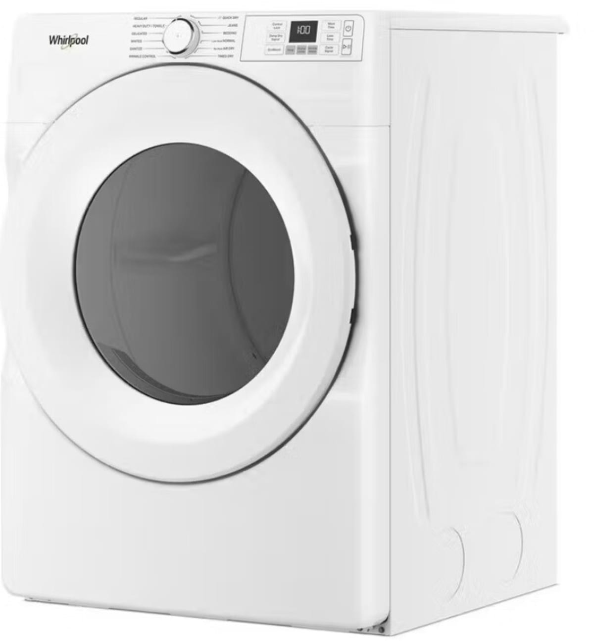 Whirlpool WED4720RW 7.4 cu. ft. electric dryer with door open