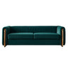Contemporary Velvet Sofa Couch For Living Room