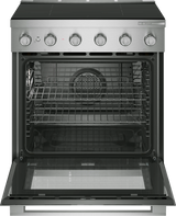 Bosch HIS5057U induction range angled view